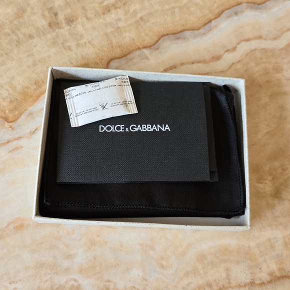 Dolce & Gabbana D&G Dauphine Logo Card Holder Wallet Cardholder - Picture 4 of 11